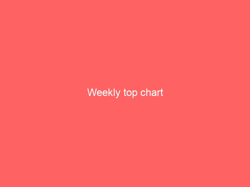 Weekly top chart